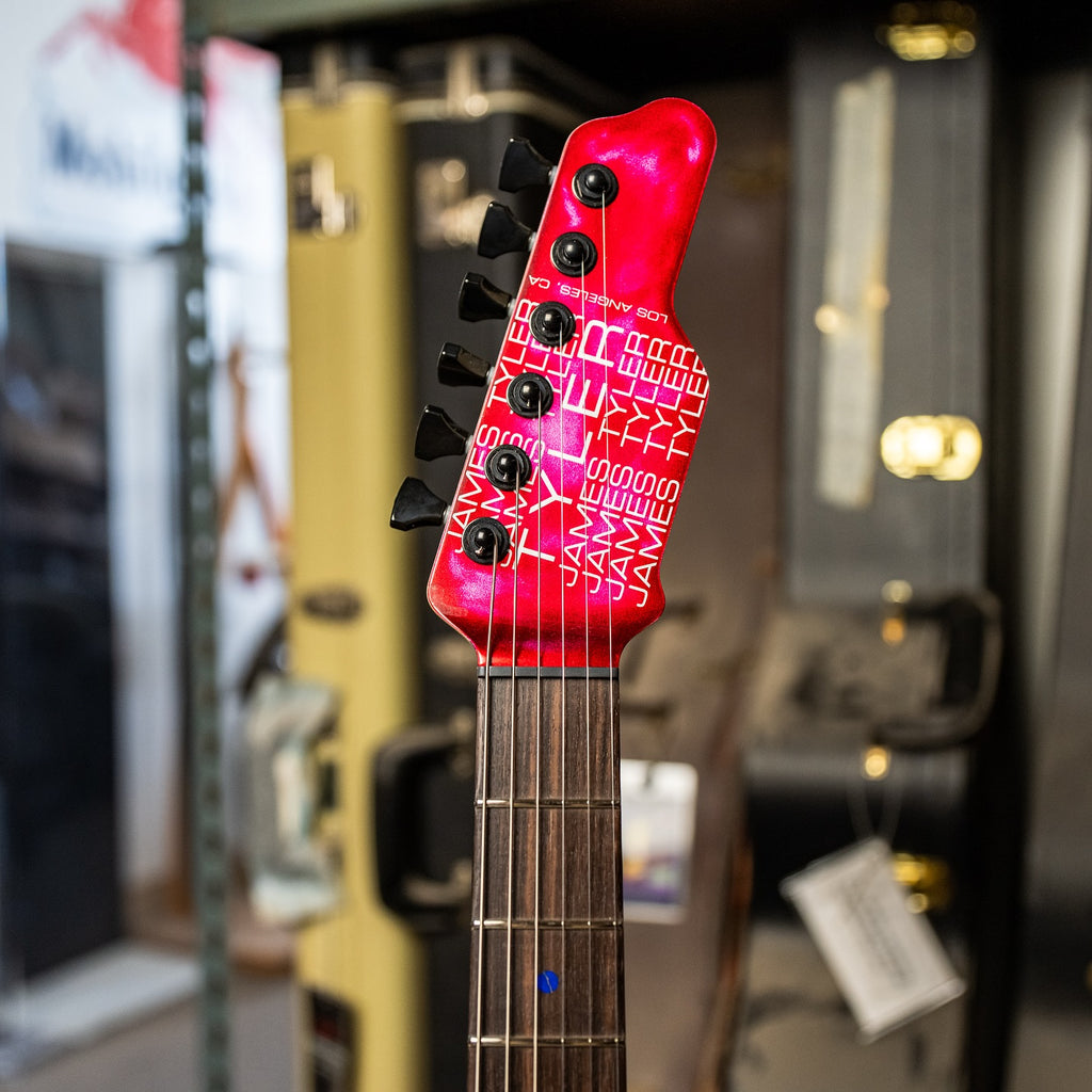 James Tyler USA Studio Elite HD – Reverse Jimburst over Cherry Red Shmear