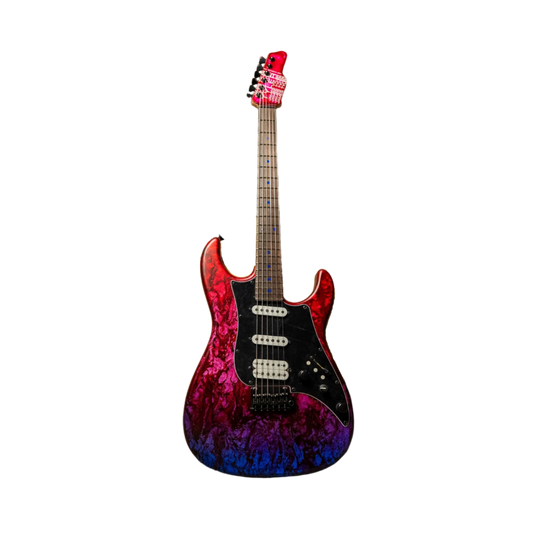 James Tyler USA Studio Elite HD – Reverse Jimburst over Cherry Red Shmear
