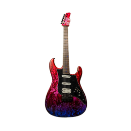 James Tyler USA Studio Elite HD – Reverse Jimburst over Cherry Red Shmear