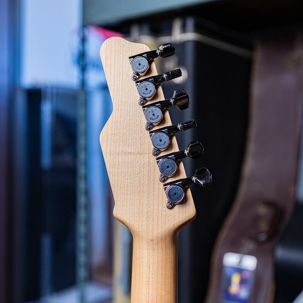 James Tyler USA Studio Elite HD – Natural 5A Quilt Maple with Bare Arm Contour in Vintage Psychedelic Vomit