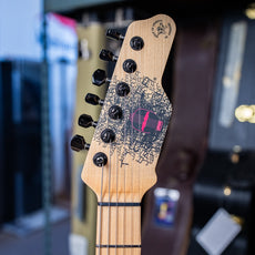 James Tyler USA Studio Elite HD – Natural 5A Quilt Maple with Bare Arm Contour in Vintage Psychedelic Vomit