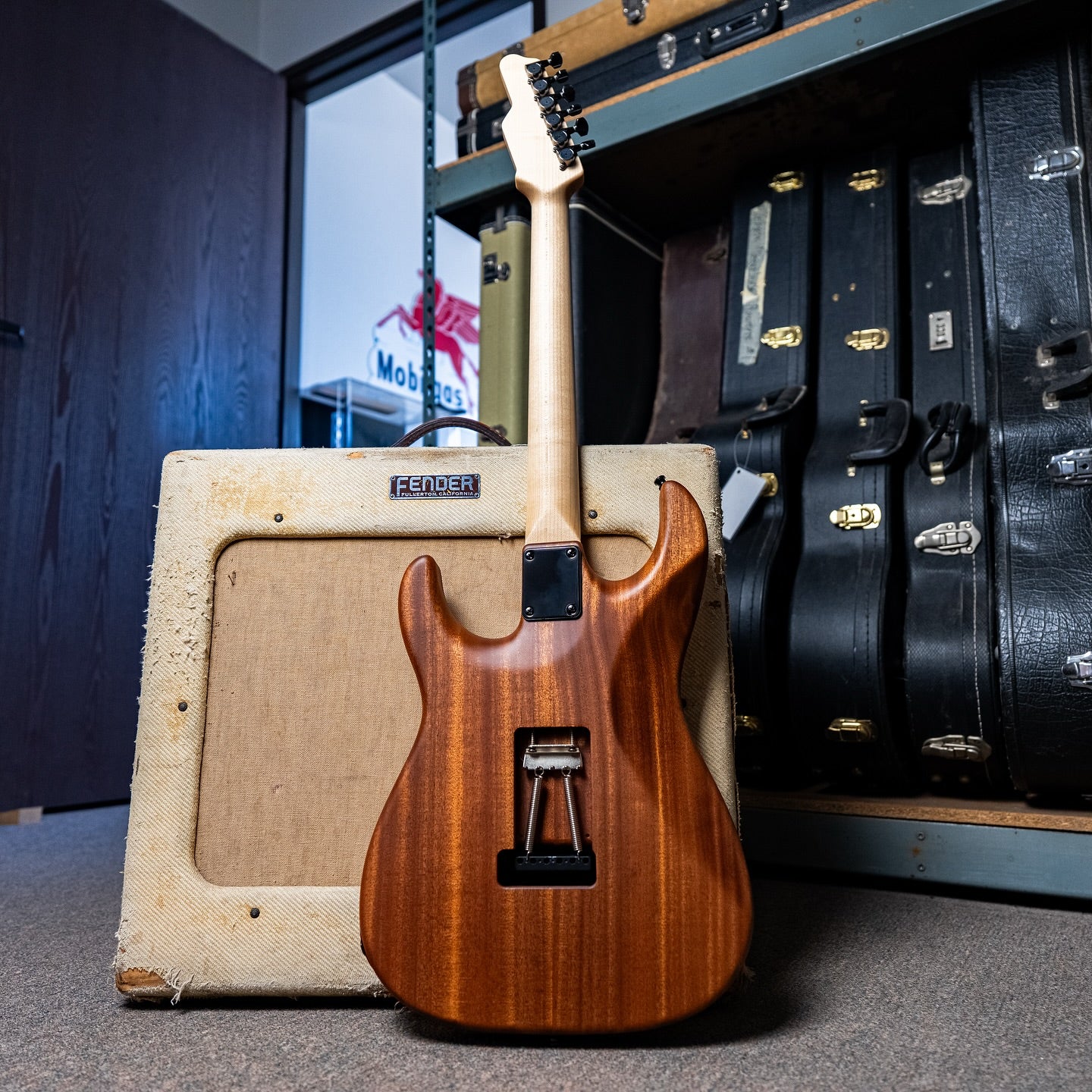 James Tyler USA Studio Elite HD – Natural 5A Quilt Maple with Bare Arm Contour in Vintage Psychedelic Vomit