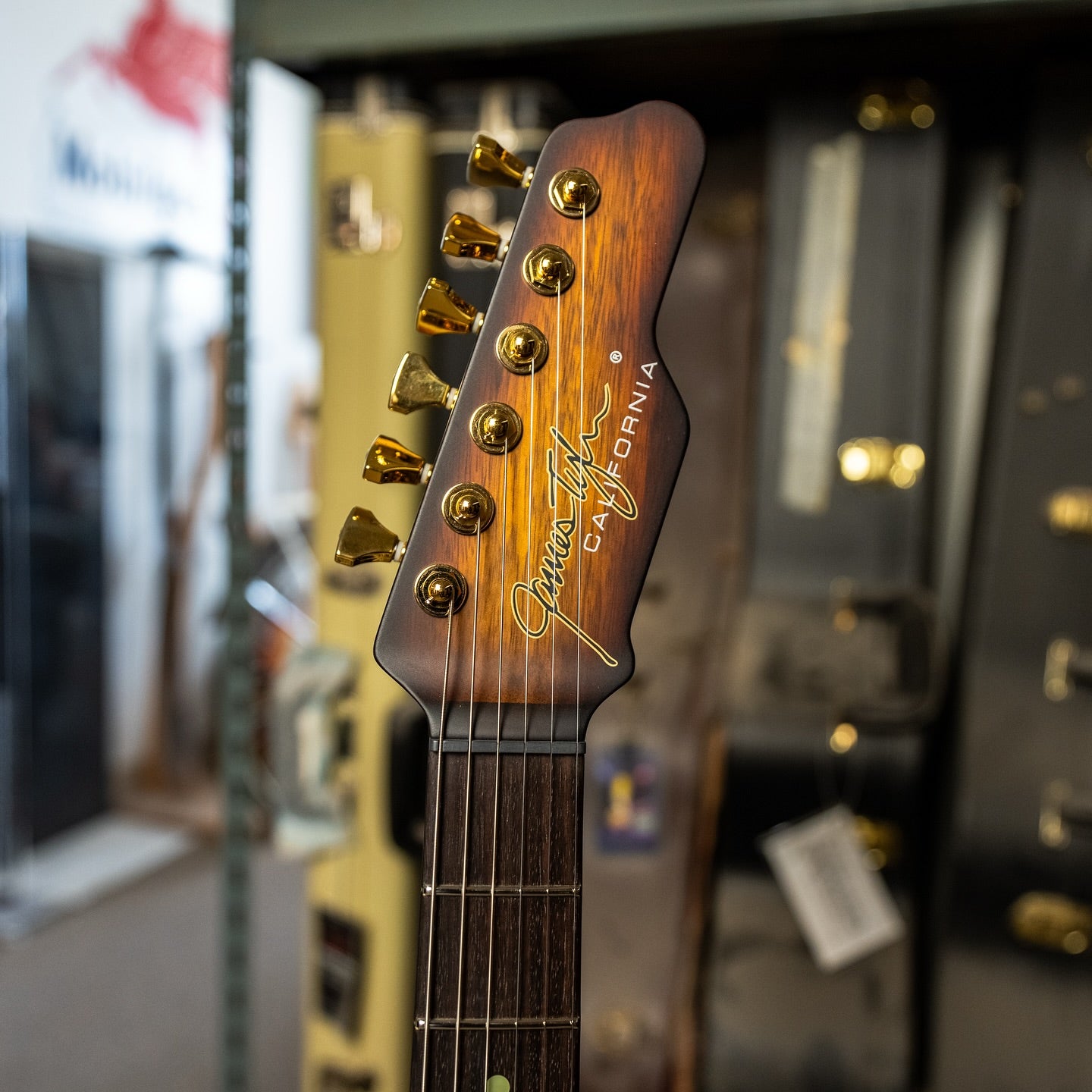James Tyler USA Studio Elite – Brown Burst (Black Limba)
