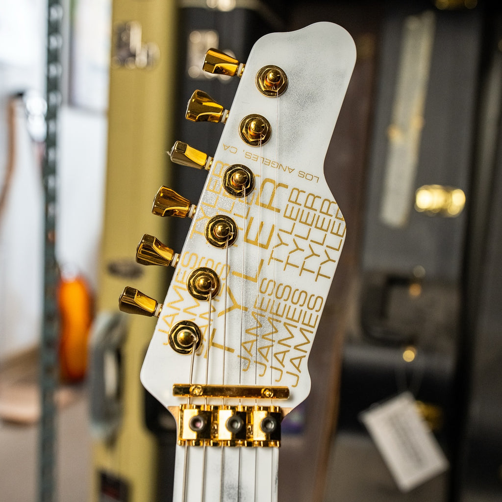 James Tyler USA Studio Elite in White Shmear with a matching neck