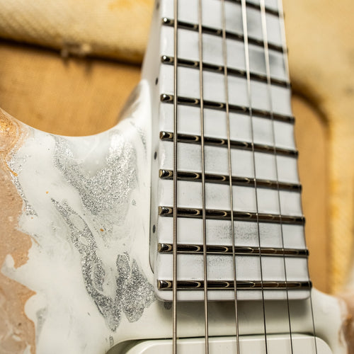 James Tyler USA Studio Elite in White Shmear with a matching neck