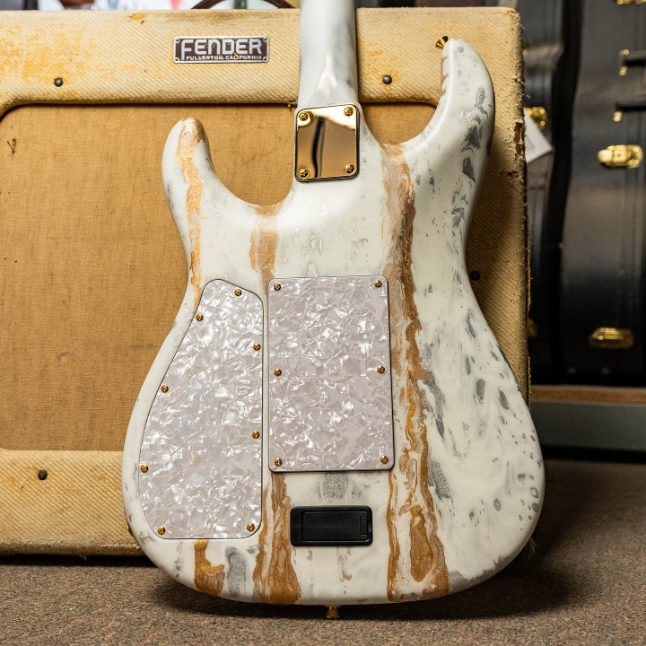 James Tyler USA Studio Elite in White Shmear with a matching neck