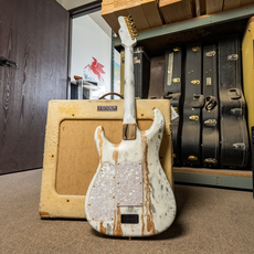 James Tyler USA Studio Elite in White Shmear with a matching neck