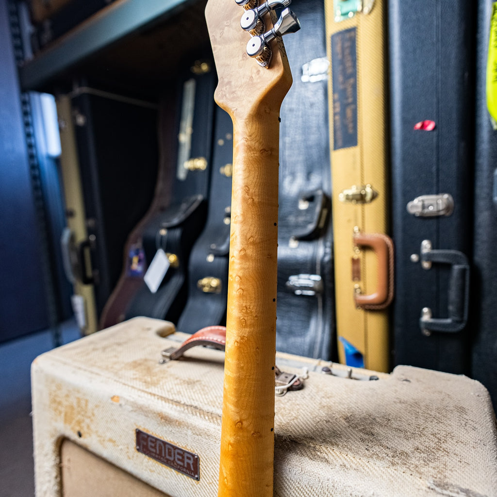 James Tyler USA Tylerbastar in Barn Find finish  Birdseye Maple neck, and Tummy & arm contours
