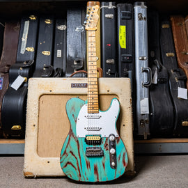 James Tyler USA Tylerbastar in Barn Find finish  Birdseye Maple neck, and Tummy & arm contours