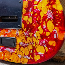 Load image into Gallery viewer, James Tyler USA Tylerbastar in Fire Shmear with a roasted Birdseye Maple Neck