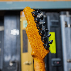 James Tyler USA Tylerbastar in Fire Shmear with a roasted Birdseye Maple Neck