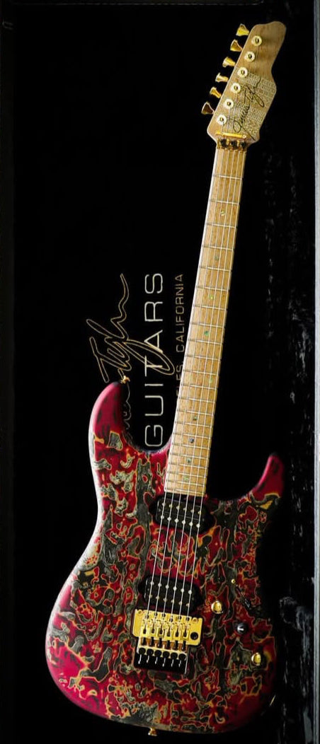 James Tyler USA Studio Elite HD Electric Guitar - Burning Water 2K
