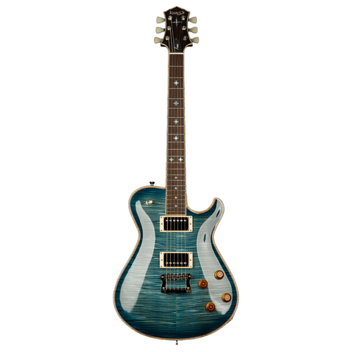 Knaggs USA Keni BlueBurst T1 Top and Neck With Navajo Sun Inlay