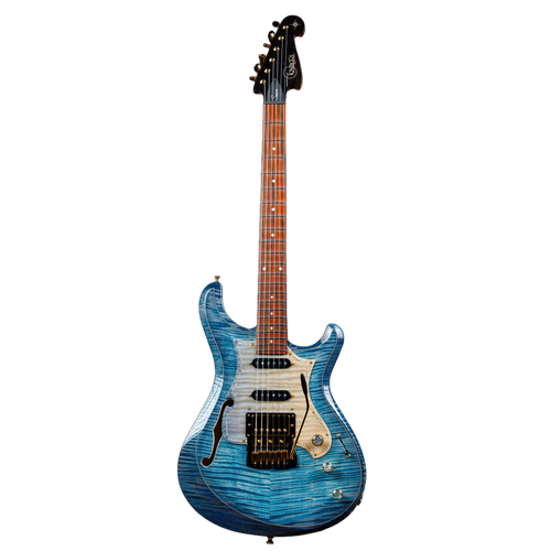 Knaggs USA Severn Turquoise Beach Burst Deep Hollow T1 Top