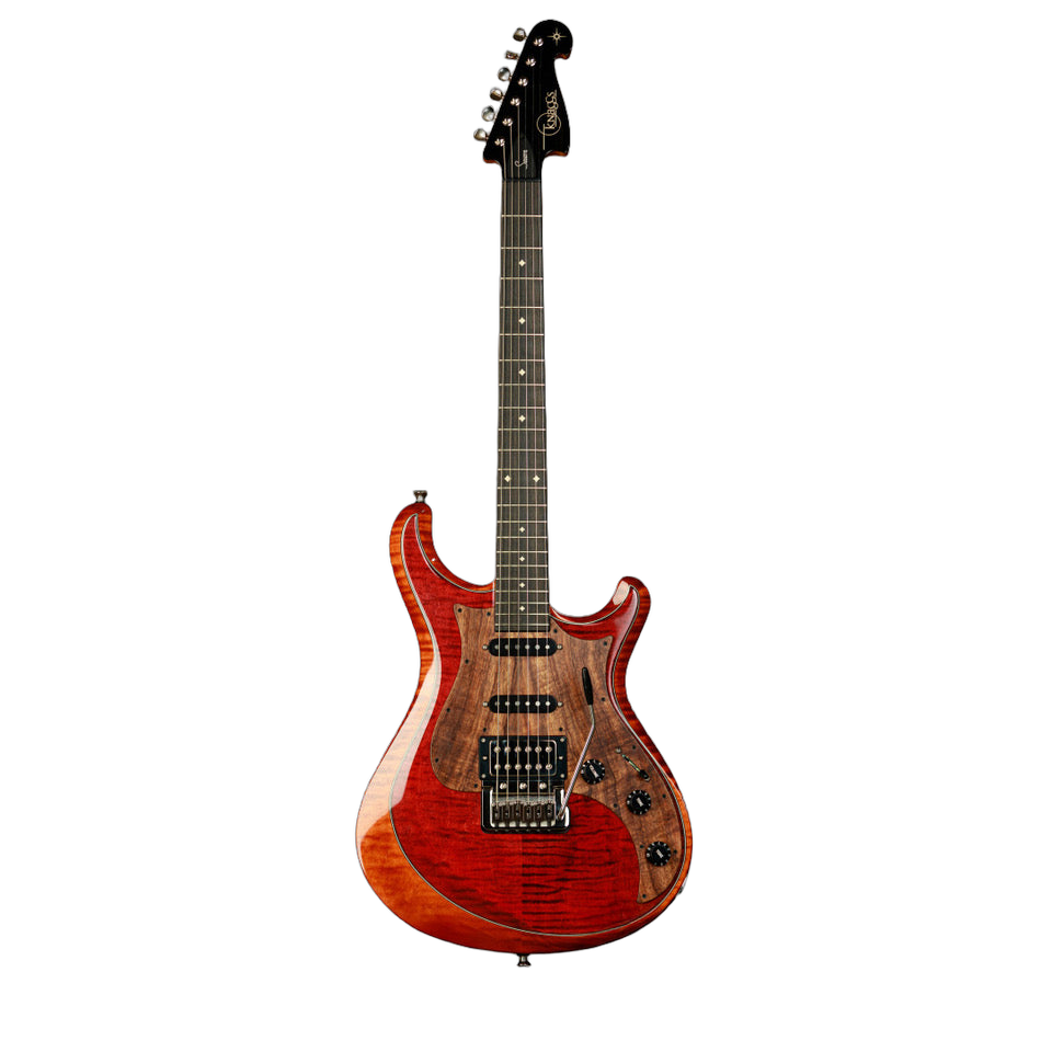 Knaggs USA Severn Aged Scotch 2 Tone T2 Top Diamond Inlay