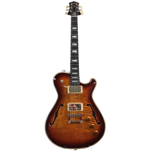 Knaggs Guitars USA - Chena, 454, Dark Cherry Burst