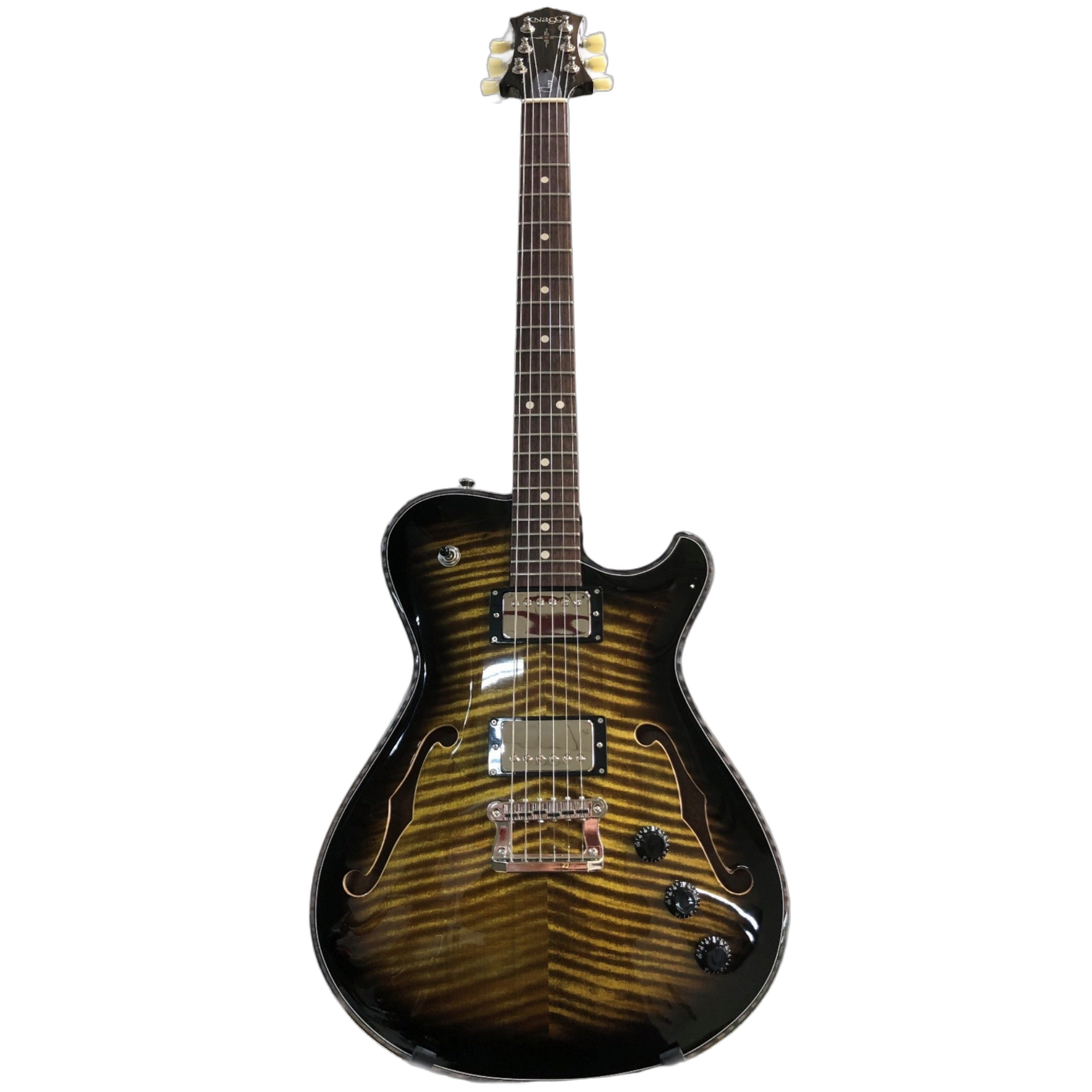 Knaggs Guitars USA - Chena #443 in Sunflower / Onyx Bind