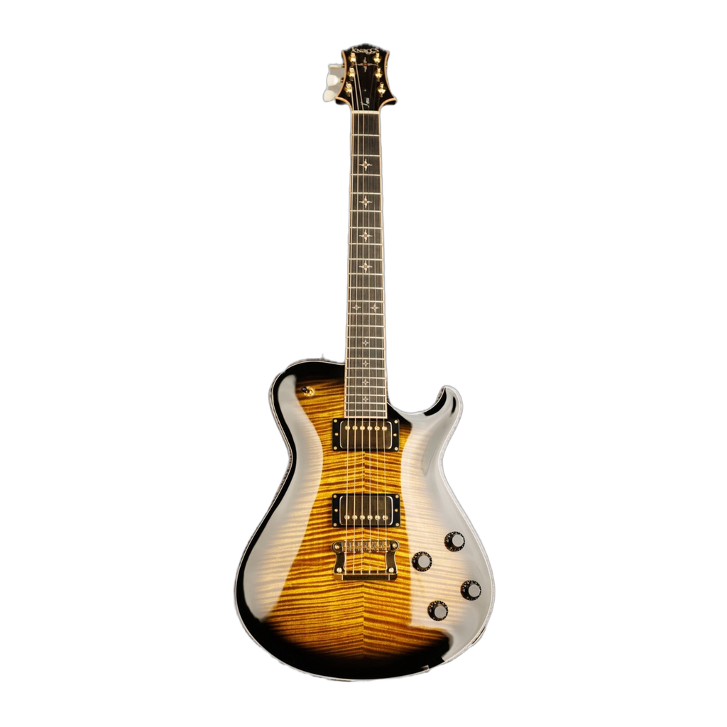 Knaggs Guitars USA  - Kenai, # 2200, Sunflower Black Burst