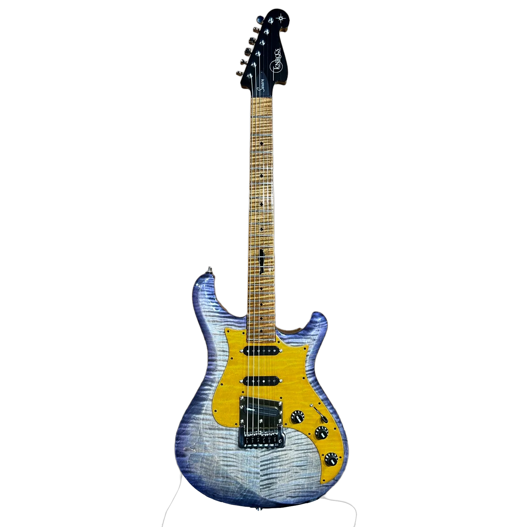 Knaggs Guitars USA - Severn - Larry Mitchell in Blueburst  #66