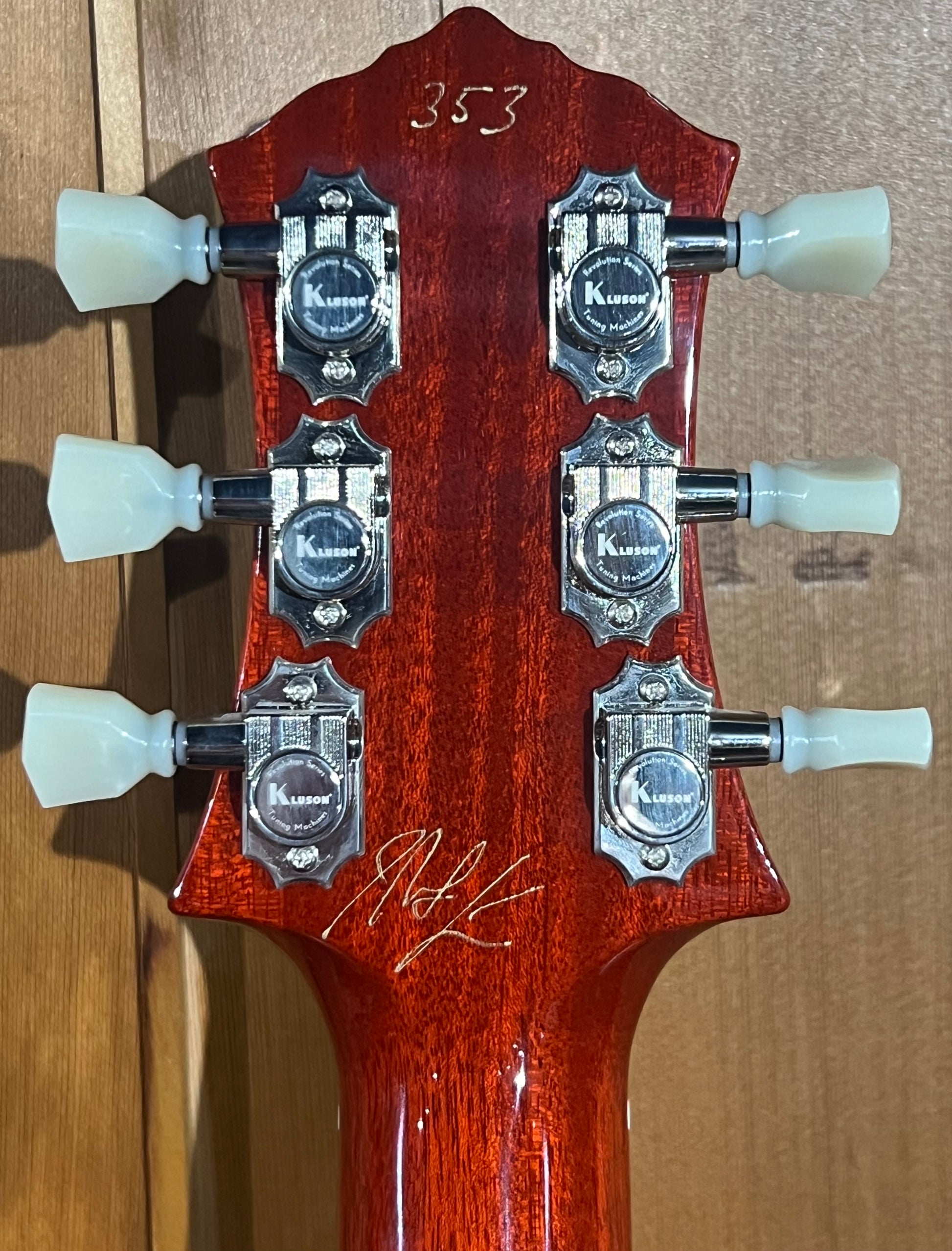 Knaggs Guitars - Keya “J” MT # 353, Cherry Burst