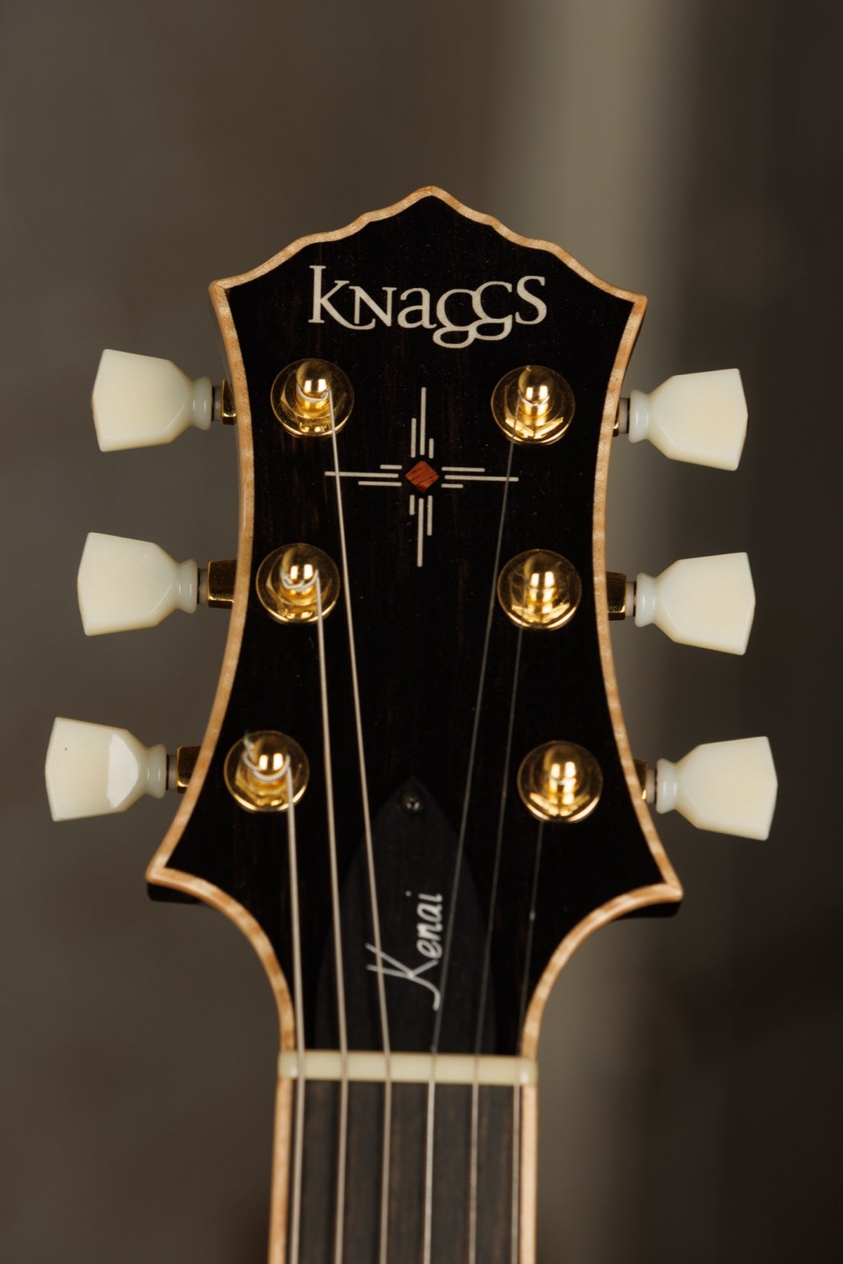 Knaggs Guitars - Kenai, # 2200, Sunflower Black Burst