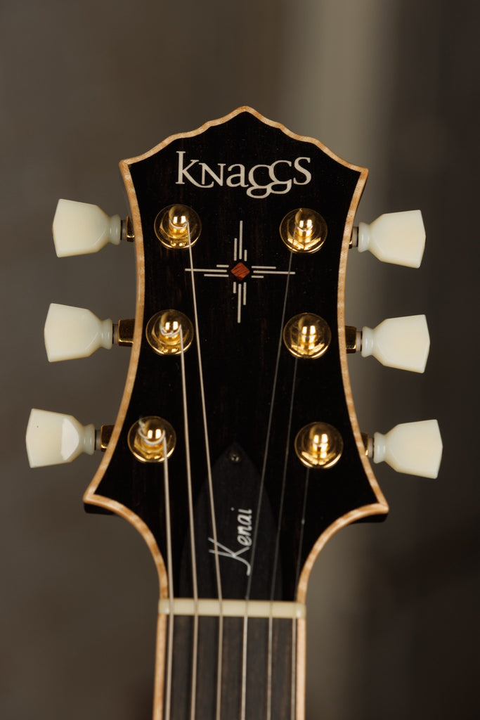Knaggs Guitars USA  - Kenai, # 2200, Sunflower Black Burst