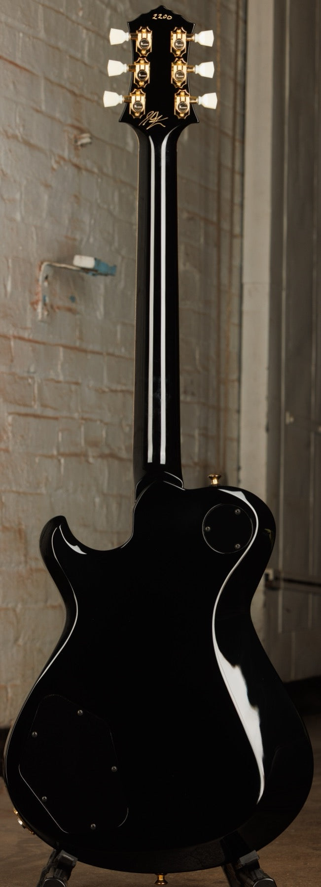 Knaggs Guitars - Kenai, # 2200, Sunflower Black Burst