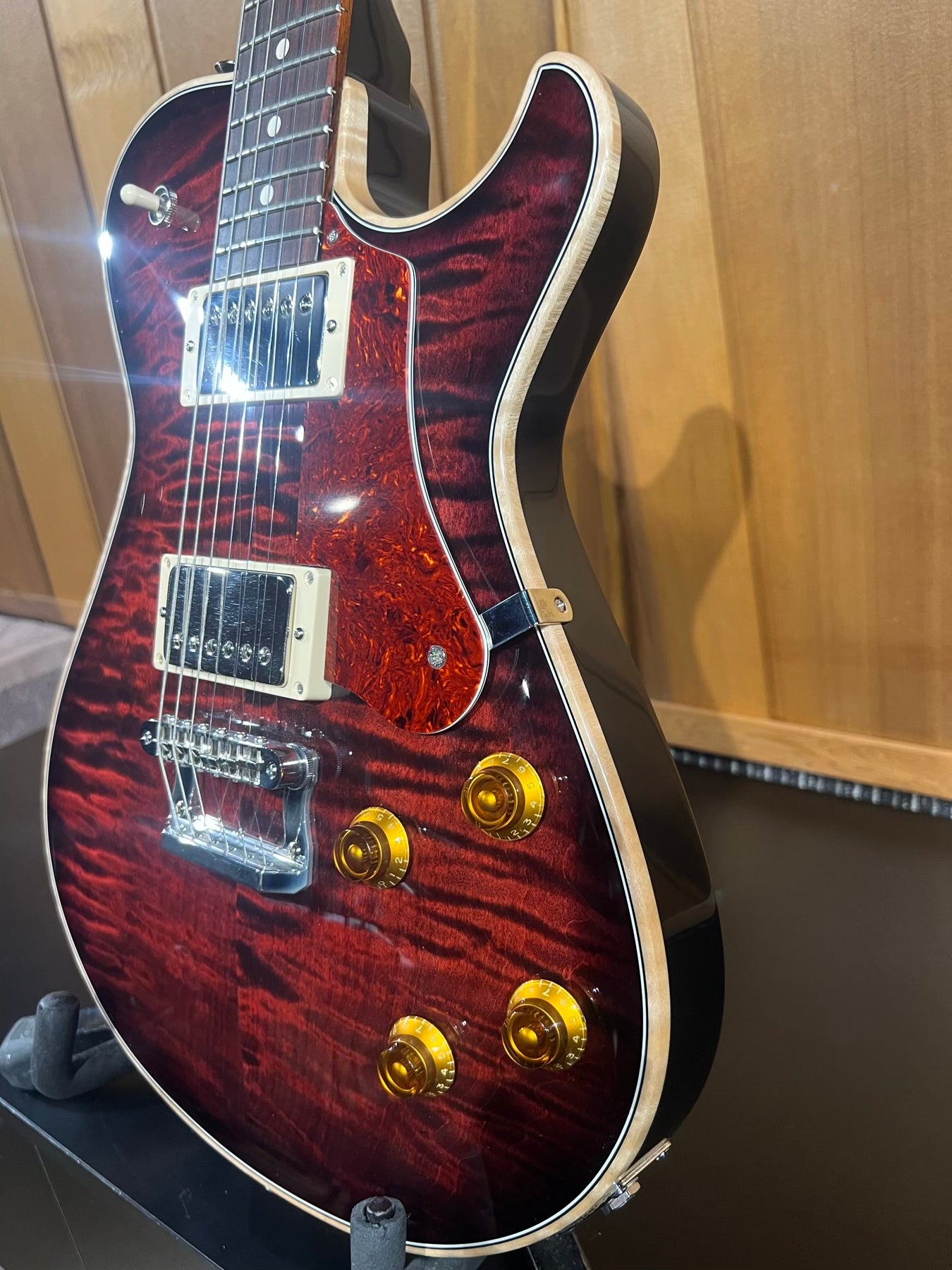 Knaggs Guitars - Kenai Burgundy #2069