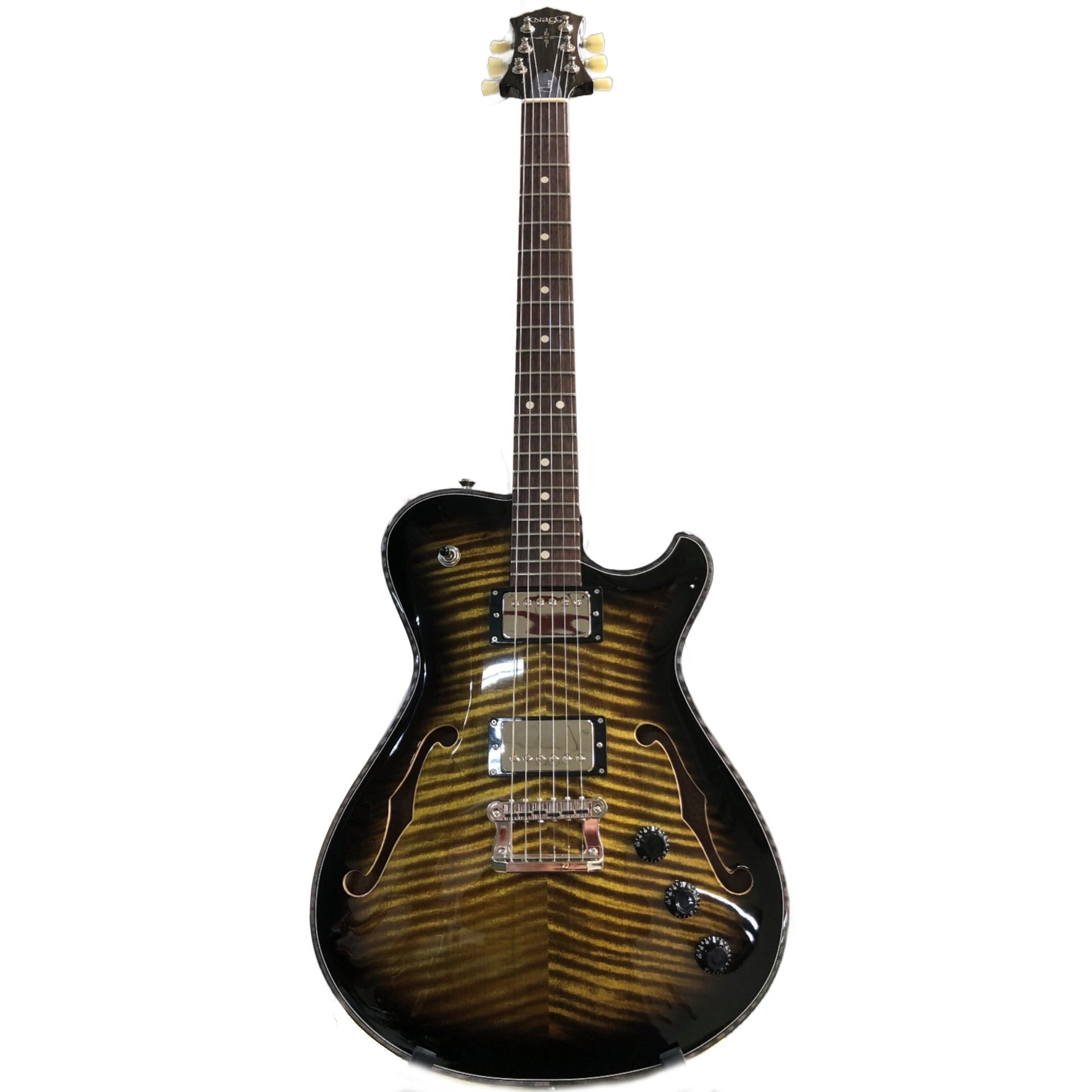 Knaggs Guitars - Chena #443 in Sunflower / Onyx Bind