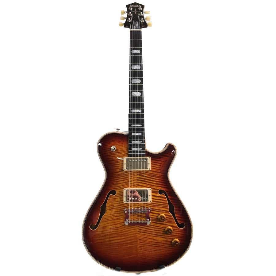 Knaggs Guitars USA - Chena, 454, Dark Cherry Burst