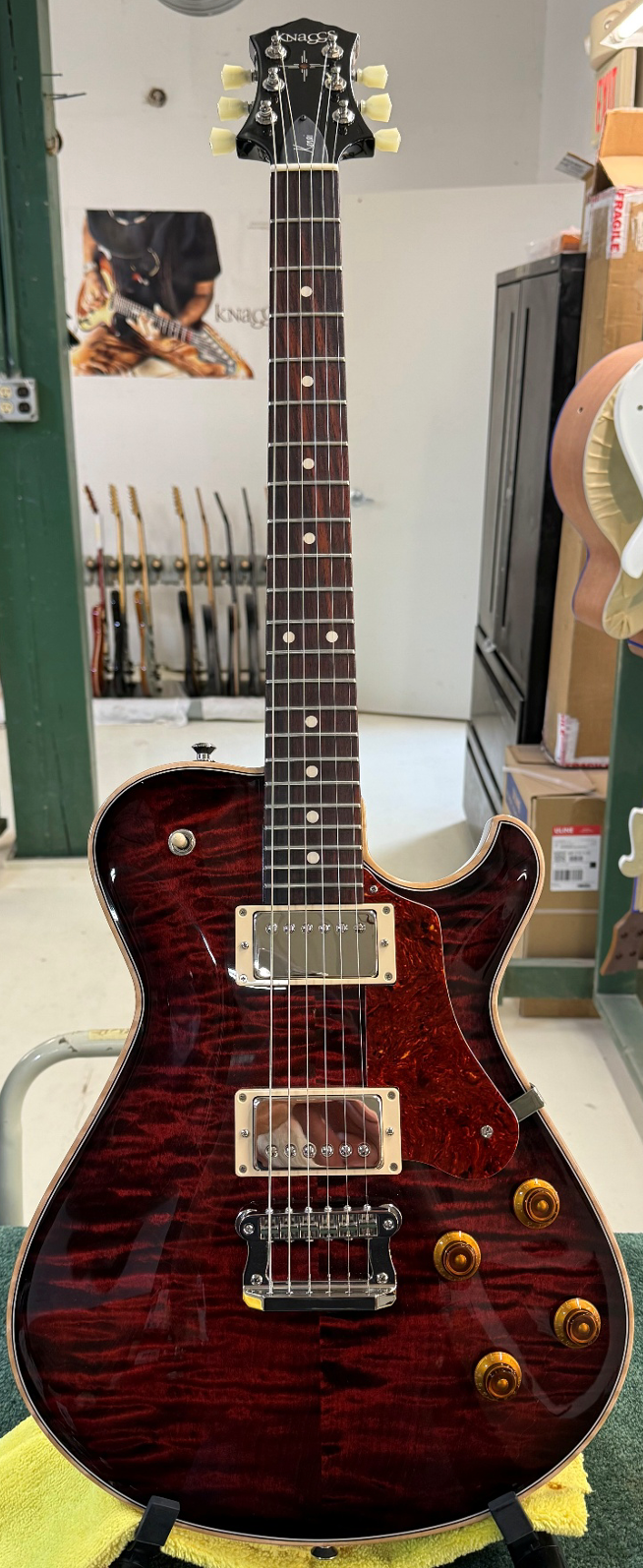 Knaggs Guitars - Kenai Burgundy #2069