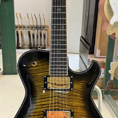 Knaggs Guitars - Kenai, # 2200, Sunflower Black Burst