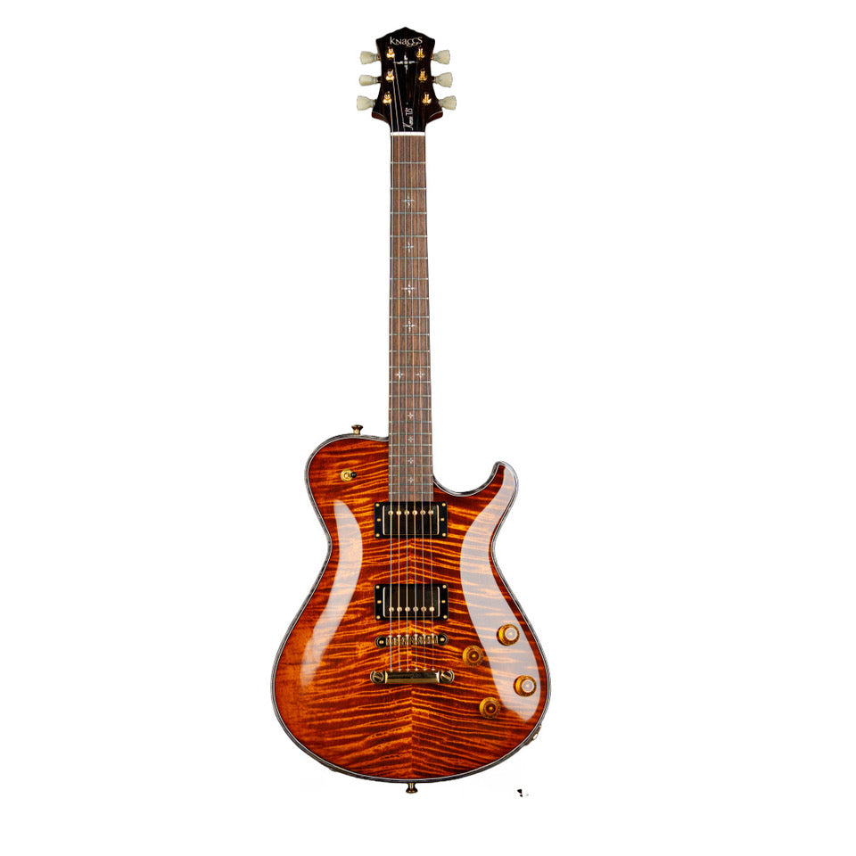 Knaggs USA Eric Steckel Keni T/S in Aged Scotch T1 Top Black Onyx Binding