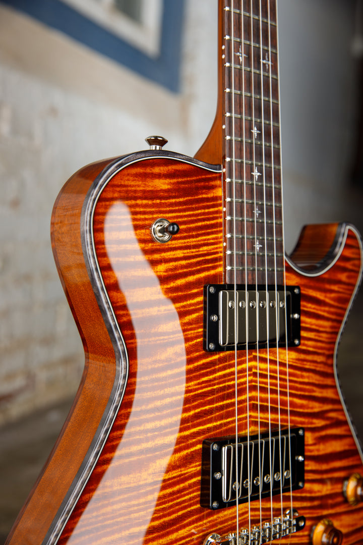 Knaggs USA Eric Steckel Keni T/S in Aged Scotch T1 Top Black Onyx Binding