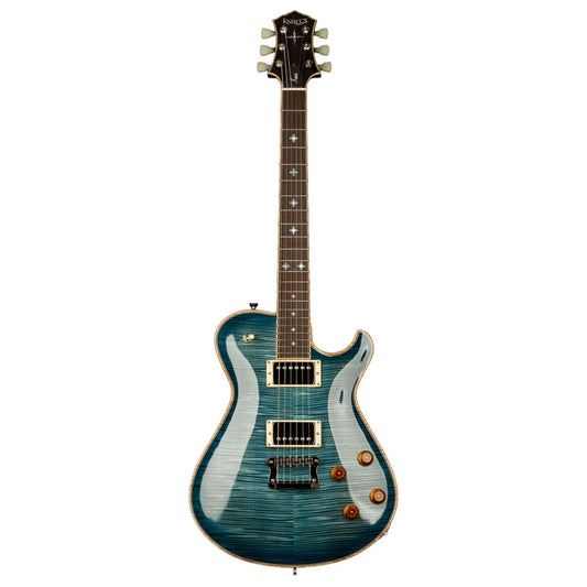 Knaggs USA Keni BlueBurst T1 Top and Neck With Navajo Sun Inlay