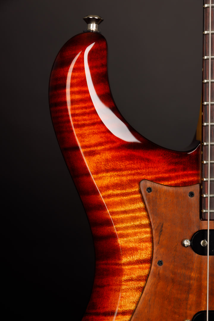 Knaggs USA Severn Fire Burst  Navajo Sun Inlay package T1 Top