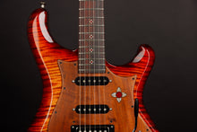 Load image into Gallery viewer, Knaggs USA Severn Fire Burst  Navajo Sun Inlay package T1 Top
