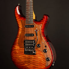 Knaggs USA Severn Fire Burst  Navajo Sun Inlay package T1 Top