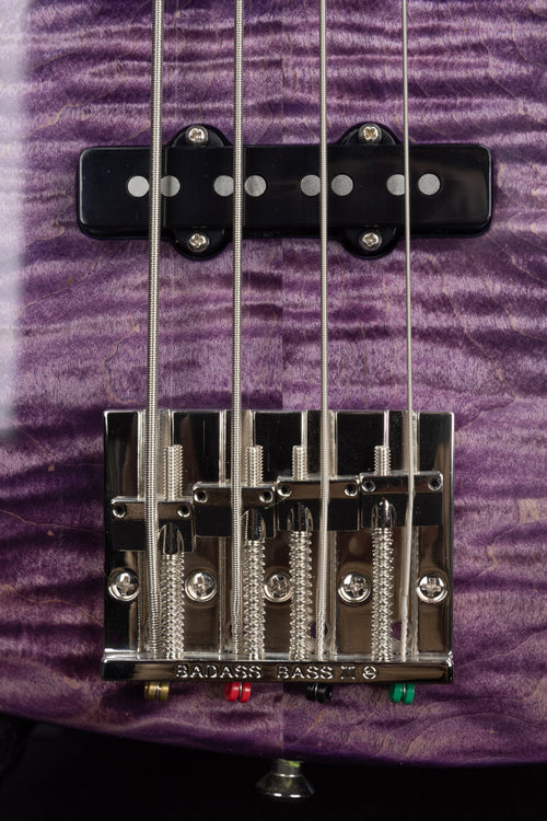 Knaggs USA Severn Bass 4 Transparent Purple T1 Top