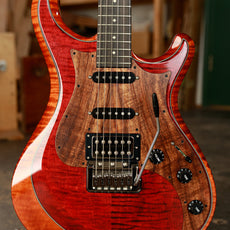 Knaggs USA Severn Aged Scotch 2 Tone T2 Top Diamond Inlay