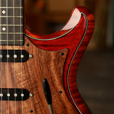 Knaggs USA Severn Aged Scotch 2 Tone T2 Top Diamond Inlay