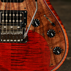 Knaggs USA Severn Aged Scotch 2 Tone T2 Top Diamond Inlay