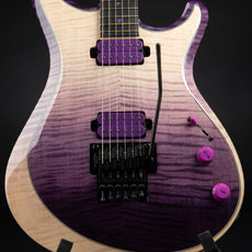 Knaggs Severn SS/XF Steve Stevens Tier 1 Flame Top w Floyd Rose Purple Fade/Reverse Purple