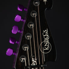 Knaggs Severn SS/XF Steve Stevens Tier 1 Flame Top w Floyd Rose Purple Fade/Reverse Purple