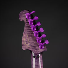 Knaggs Severn SS/XF Steve Stevens Tier 1 Flame Top w Floyd Rose Purple Fade/Reverse Purple