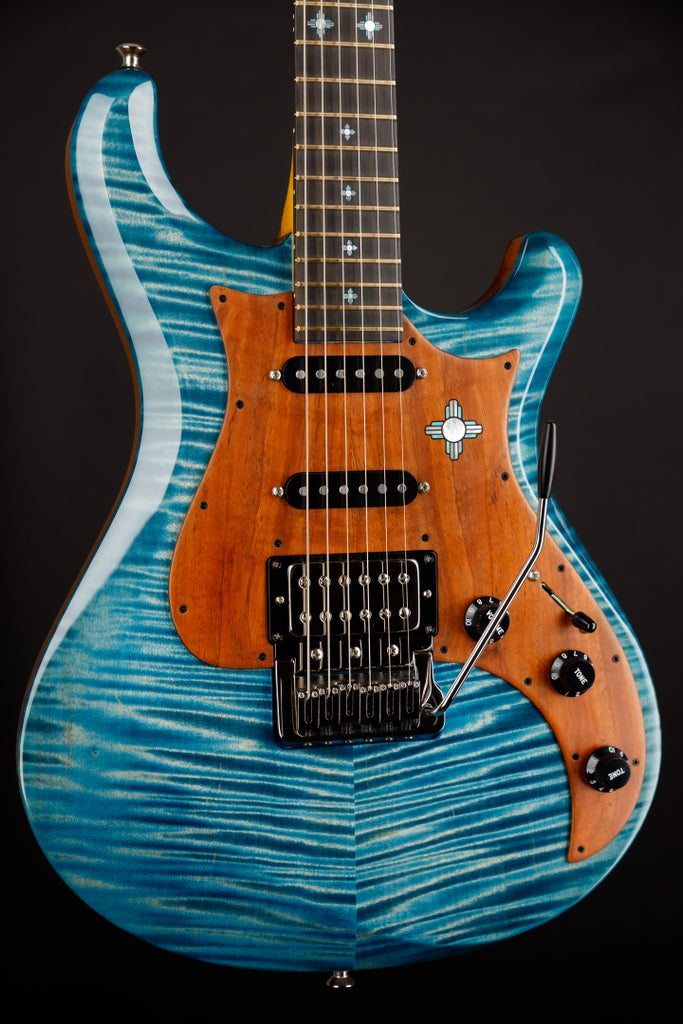 Knaggs USA Severn X BlueBurst Navajo Sun Inlay package T1 Top