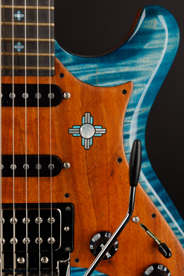 Knaggs USA Severn X BlueBurst Navajo Sun Inlay package T1 Top