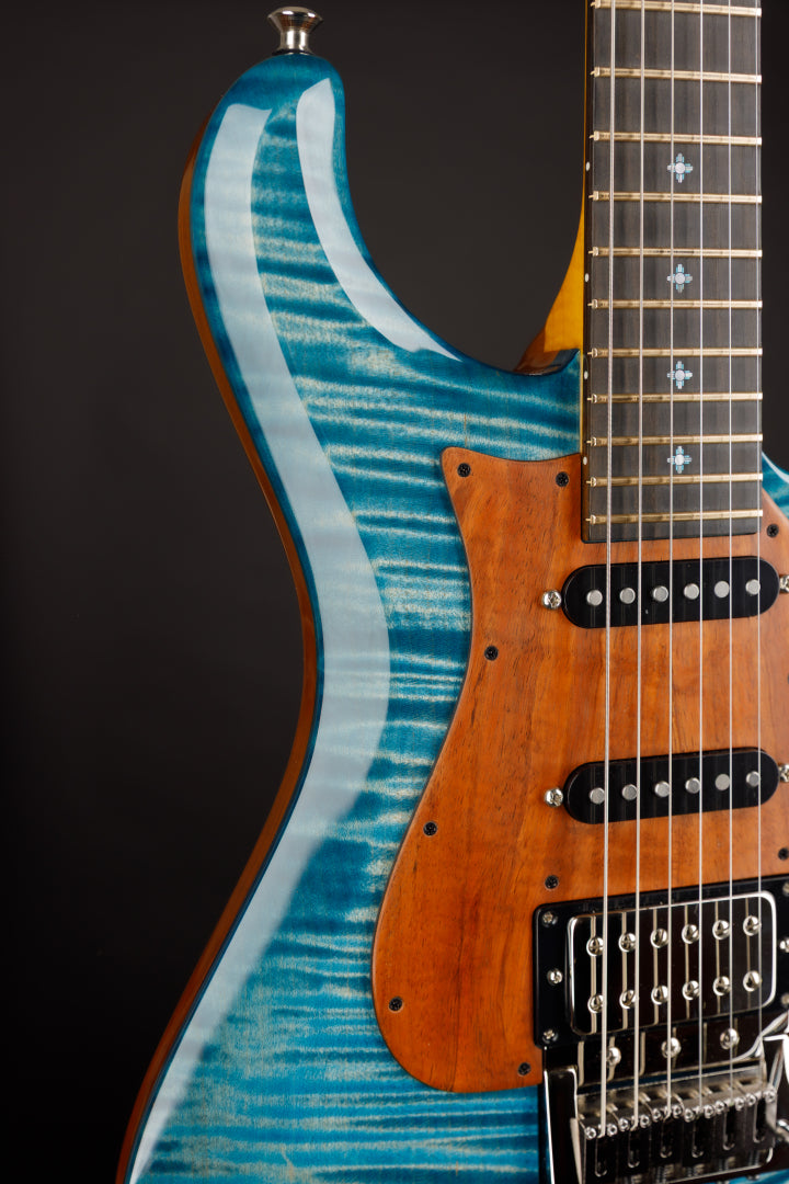 Knaggs USA Severn X BlueBurst Navajo Sun Inlay package T1 Top
