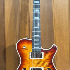 Knaggs Guitars - Chena, 454, Dark Cherry Burst