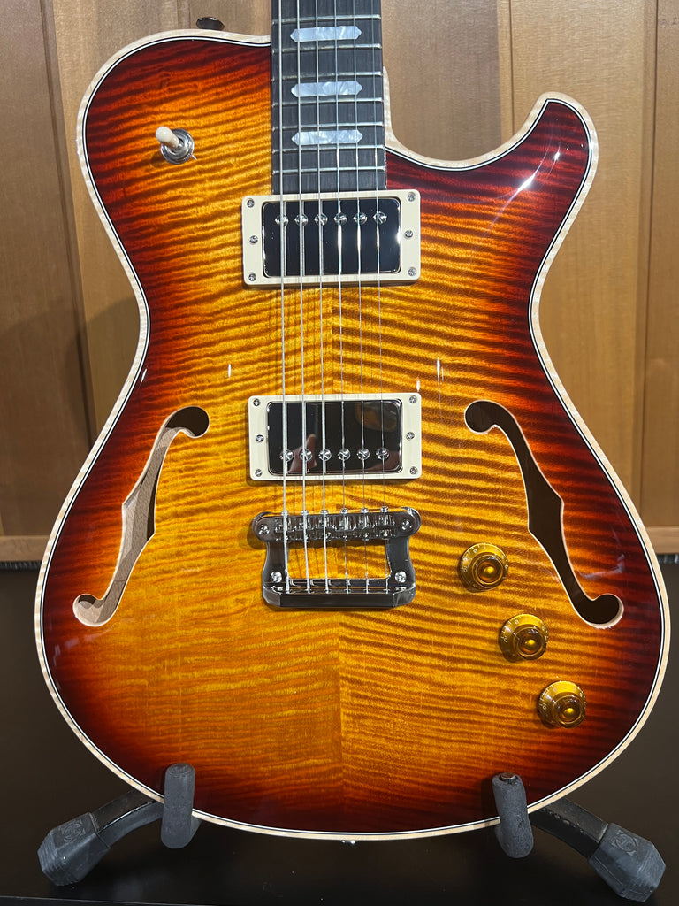 Knaggs Guitars USA - Chena, 454, Dark Cherry Burst